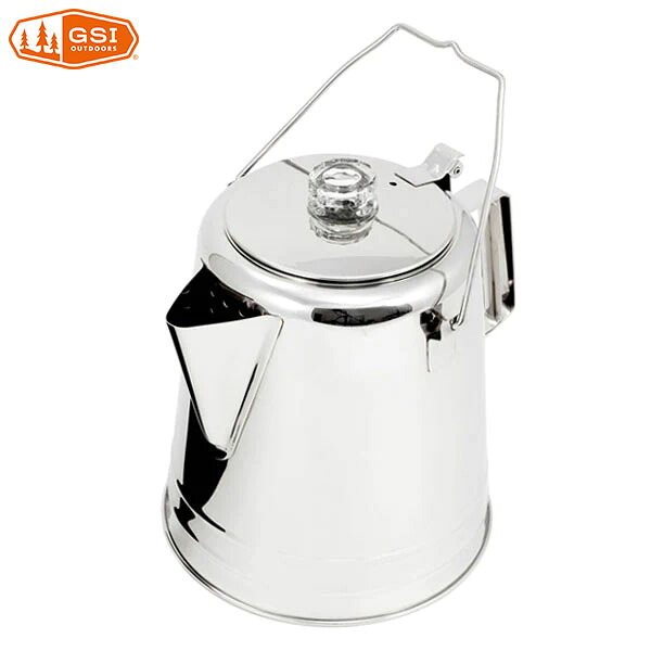 ジーエスアイ GSI 調理器具 コーヒー ステンレスコニカルパーコレーター 28CUP GSI11870057000028｜ギーク