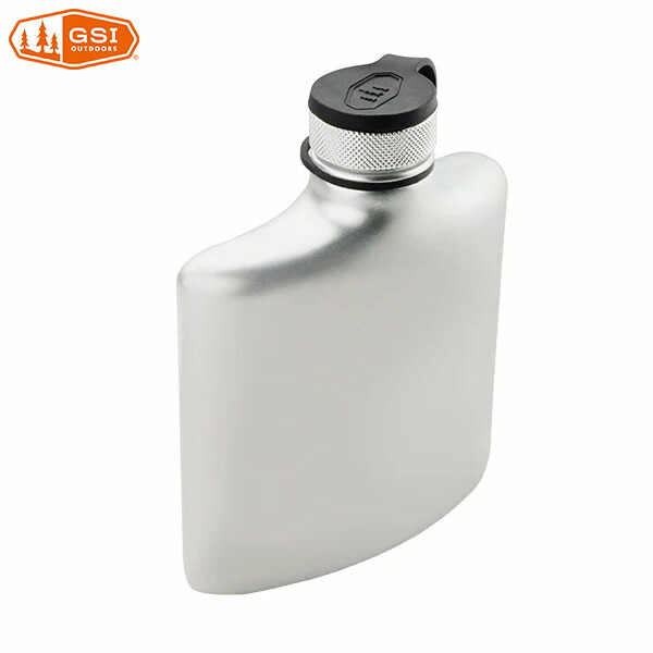 ジーエスアイ GSI グレイシャーステンレス ヒップフラスコ 6oz GSI11871994000006