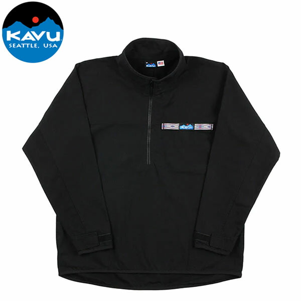 カブー KAVU メンズ ビッグスローシャツ ジェット機黒いこと アウター アウトドア 国内置き目品 KAV19811306101