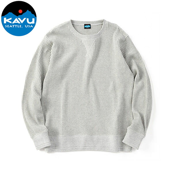 カブー KAVU  メンズ サーマルシャツ マービンズクルー 死灰 古典的 生あたたかい ヴィンテージ感 KAV19820127013