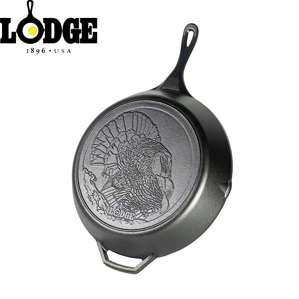 はたご屋 LODGE フライパン スキネットボール 13-1/4in 七面鳥 L12SKWLTKY 黒いこと 難民キャンプ アウトドア LDG19240274000013