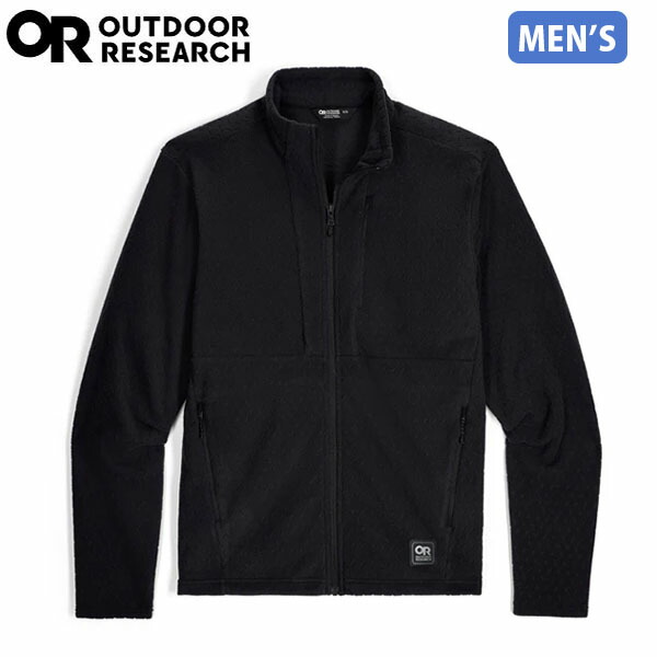 アウトドアリサーチ OUTDOOR RESEARCH メンズ フリースパーカー ジャケット トレイルミックス XT ジャケット ブラック 吸湿速乾 OR19846375001