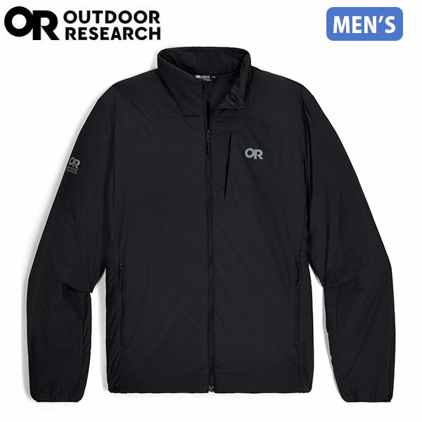 アウトドアリサーチ デビエイターウィンドジャケット サイズS 新品 ブラック アウトドアリサーチ メンズ デビエイターウィンドジャケット