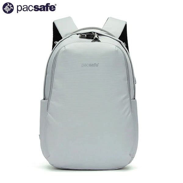 パックセーフ PacSafe V16 バックパック デジタルグレー リュック 通勤 通学 撥水 16L RFID スキミング防止 盗難防止 海外旅行 トラベル 防犯 PAC12970376148000