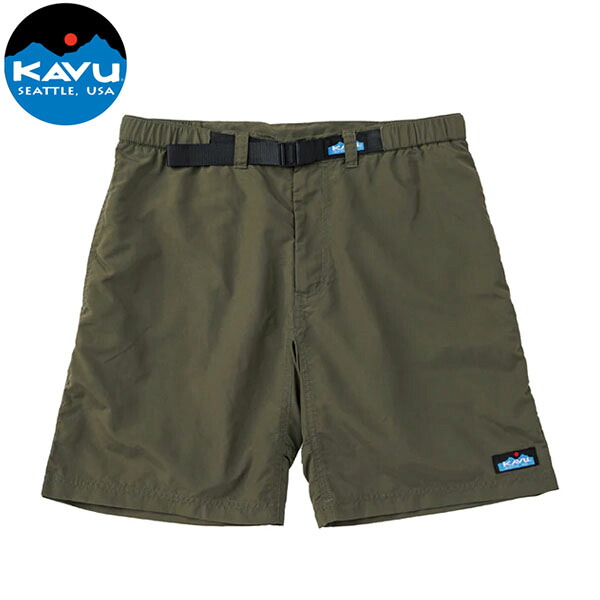 カブー KAVU メンズ 遊撃手ズボン下 パッチョ さる股引き オリーブ ナイロン 紫外線打つ手 KAV19822410058