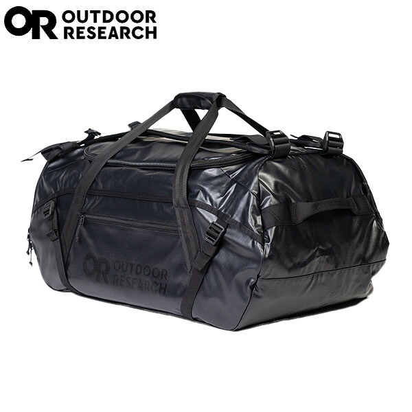 アウトドアリサーチ OUTDOOR RESEARCH キャリーアウトダッフル 65L ソリッドブラック 2WAY ボストンバッグ バックパック リュック 耐久性 耐水性 OR19846045201