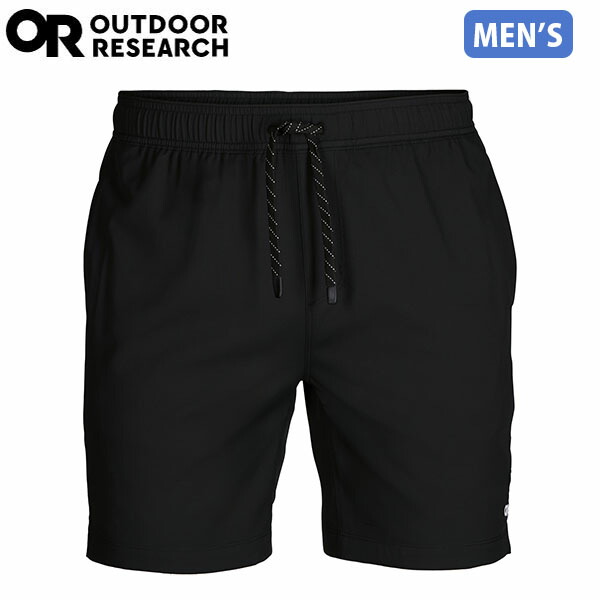 アウトドアリサーチ OUTDOOR RESEARCH Ms オデッセイ マルチショーツ ブラック ハーフパンツ ショートパンツ 海パン メンズ 撥水 耐水 速乾 軽量 吸汗 UVカット UPF50+ OR19846262001