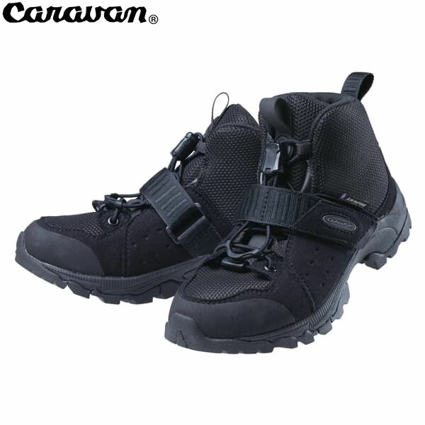 【楽天市場】CARAVAN キャラバン トレッキングシューズ 登山靴 Caravan JR 190ブラック キッズ 子供靴 0010910