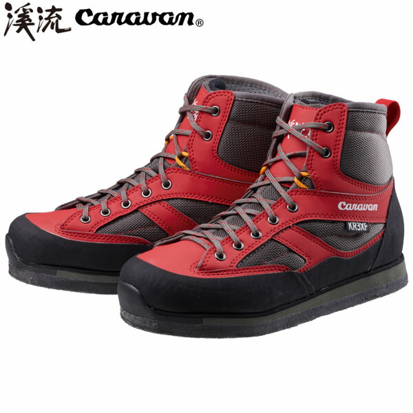 Caravan - 美品 キャラバン CARAVAN 渓流 シューズ KR 1R 26cm 渓流釣り 沢登り 沢歩き 登山 トレッキング 靴 アウトドア Caravan - 美品 キャラバン CARAVAN 渓流 シューズ KR 1R 26cm
