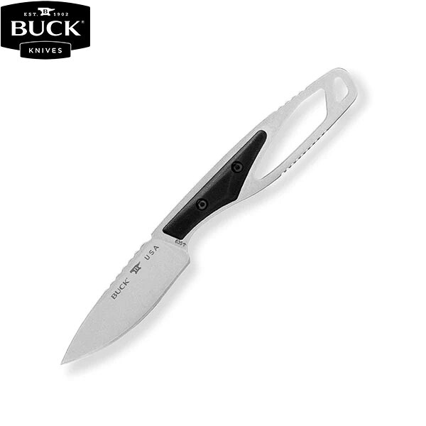 BUCK KNIVES うしろ側出刃包丁 635 風呂敷き包み点火装置 ケイプ 黒いこと 多役立つこと 生き残ること アウトドア 軽さ BKN14020186001000