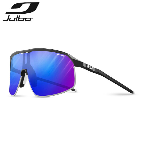 JULBO ジュルボ 黒眼鏡 デンシティ リアクティブ 1-3 ご機嫌 対比 DENSITY Reactiv 1-3 HIGH CONTRAST 運動競技 軽さ JULJ5613414 スポーツ・アウトドア-スポーツサングラス