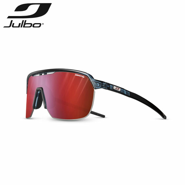 JULBO ジュルボ 黒眼鏡 フリークエンシー リアクティブ 0-3 御機嫌 対比 FREQUENCY Reactiv 0-3 HIGH CONTRAST サイクリング 小顔 JULJ5674412