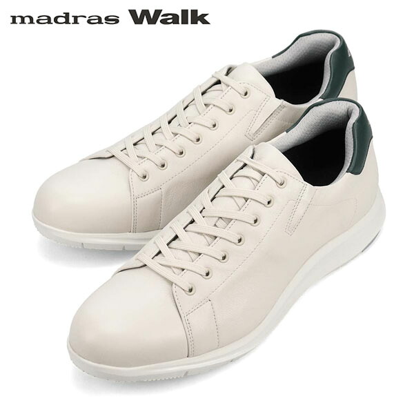 マドラスウォーク madras Walk メンズ ゴアテックス カジュアルシューズ スニーカー MW9600 WHITE ホワイト 防水透湿 通勤 雨 MADMW9600WHT