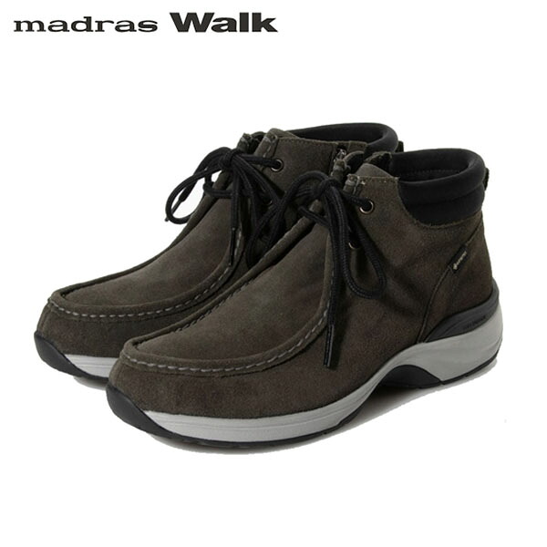 マドラスウォーク madras Walk レディース ゴアテックス ショートブーツ MWL1012 D-KHAKIKI 防水透湿 防滑 MADMWL1012DKH｜ギーク