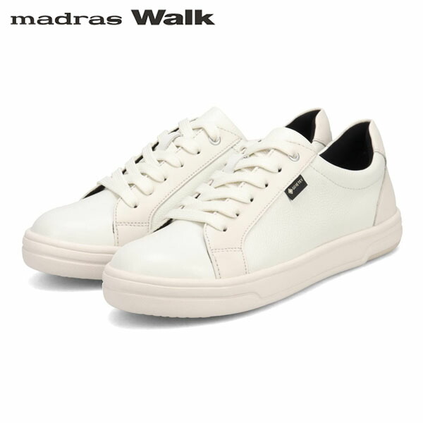 マドラスウォーク madras Walk レディース ゴアテックス スニーカー シューズ MWL1022 WHITE 防水透湿 MADMWL1022WHT