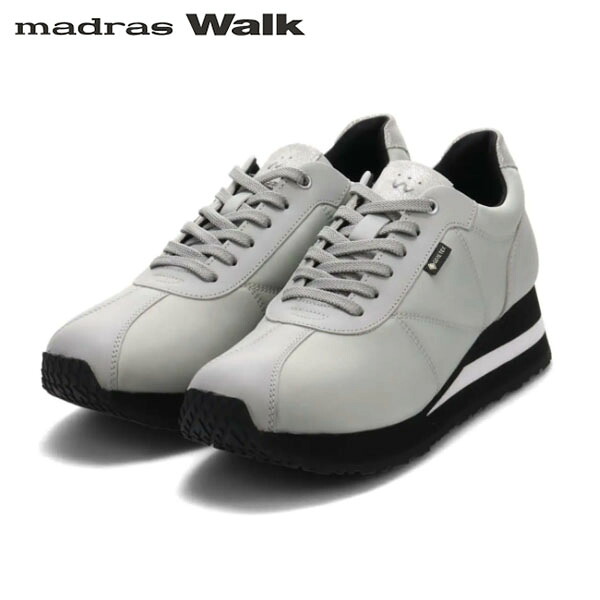 マドラスウォーク レディース MWL1030 ゴアテックス GORE-TEX 防水透湿 ナイロンスニーカー GRAY madrasWalk MADMWL1030GRY｜ギーク