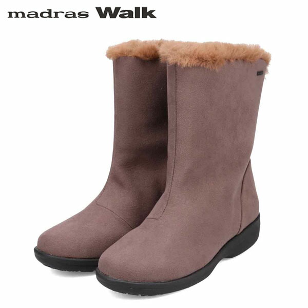 マドラスウォーク madras Walk レディース ゴアテックス スノーブーツ MWL2110 OAK 雨合羽透湿 防滑 防寒 MADMWL2110OAK