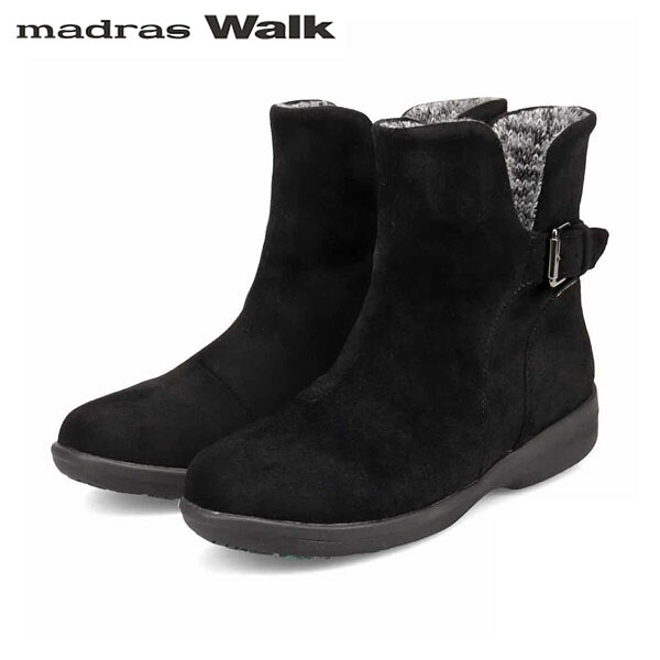 マドラスウォーク madras Walk レディース ゴアテックス スノーブーツ MWL2227 BLACK 雨合羽透湿 MADMWL2227BLA