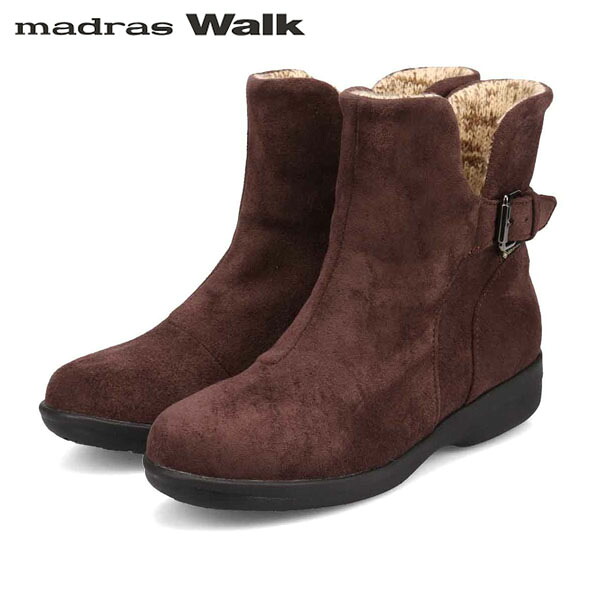 マドラスウォーク madras Walk レディース ゴアテックス スノーブーツ MWL2227 D-BROWN 雨合羽透湿 MADMWL2227DBR