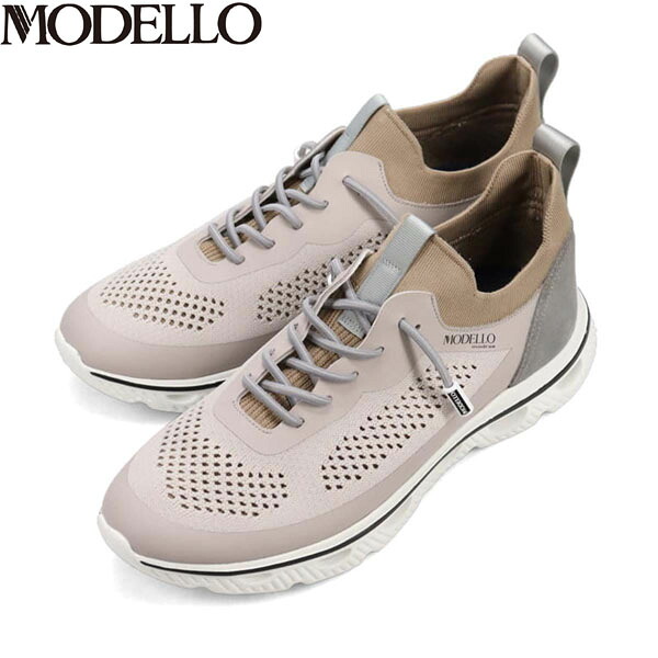 モデロ MODELLO メンズ スニーカ&mdash; ローカット DM6523 GRAY/KHAKI カバロス加工 マドラス madras MODDM6523GRYKHA｜ギーク