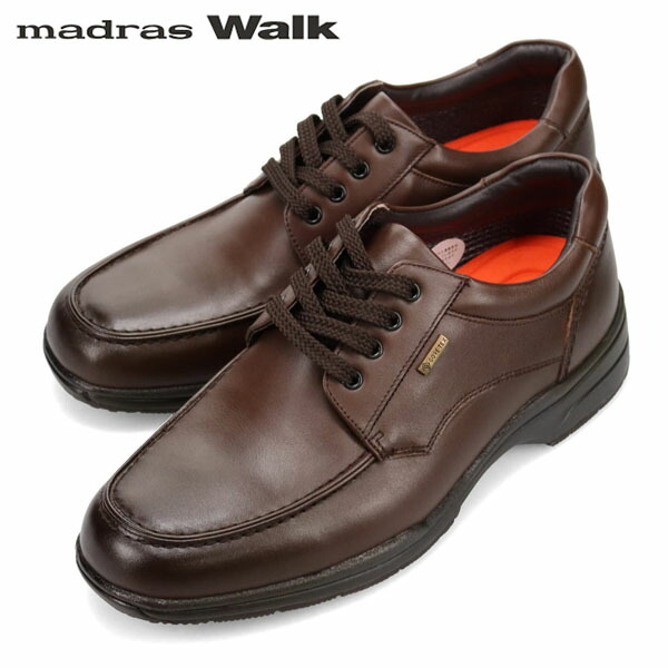 マドラスウォーク madras Walk メンズ ゴアテックス スニーカー カジュアルシューズ SPMW5480 BROWN 防水透湿 MADSPMW5480BRN