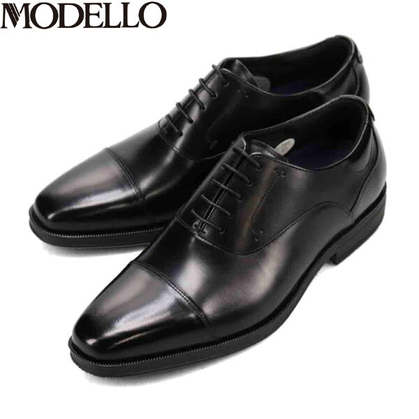 【楽天市場】モデロ MODELLO メンズ 紳士靴 ビジネスシューズ 革靴 DM8101 BLACK カバロス加工 抗菌防臭 マドラス ...