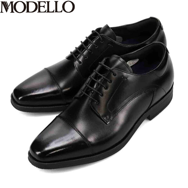 モデロ MODELLO メンズ 紳士靴 ビジネスシューズ 革靴 DM8102 BLACK カバロス加工 抗菌防臭 速乾 マドラス madras MODDM8102BLA