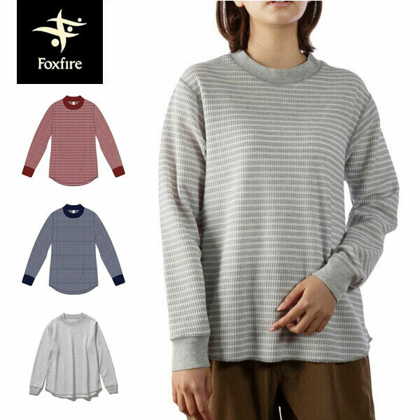 【FOXfire】レディース ジップアップ カットソー 楽天市場】フォックスファイヤー Foxfire レディース カットソー