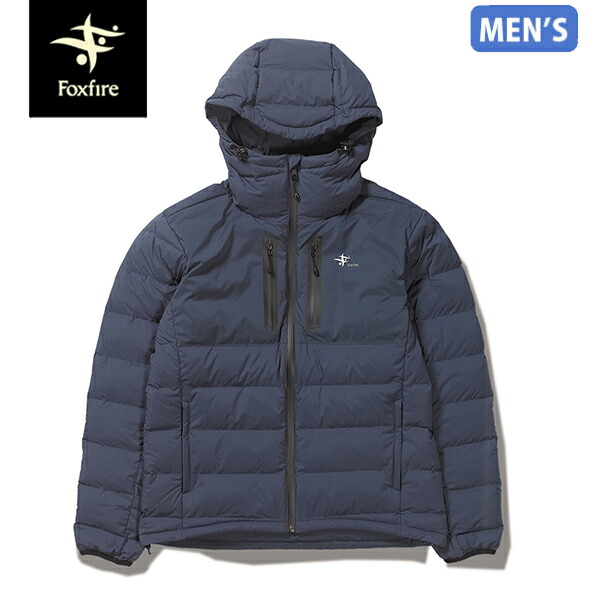 フォックスファイヤー Foxfire メンズ アウター サーモフラッフィジャケット インクブルー（057）Thermo Fluffy jacket 防寒 冬 ストレッチ 保温 静電気防止 FOX5113449057 17,325円