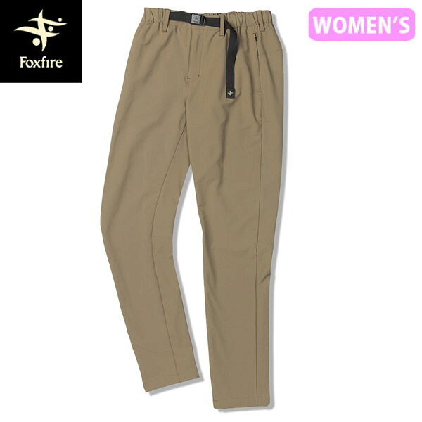 フォックスファイヤー Foxfire レディース トレッキングパンツ トレックコアパンツ モカ(018) ストレッチ 保温 アウトドア FOX8114570018