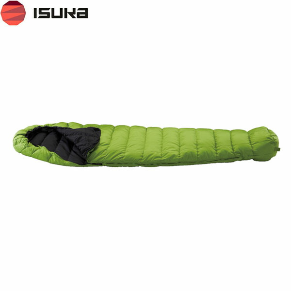 ISUKA Tyrol X ダウン寝袋　ダウンプラス フレッシュグリーン 製品 - ISUKA - イスカ 寝袋・シュラフの専門メーカー -
