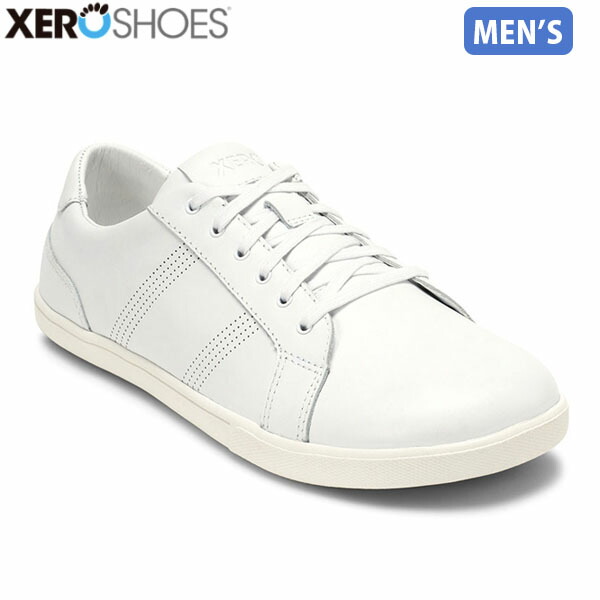 ゼロシューズ XEROSHOES メンズ シューズ スニーカー M's ディロンレザー ホワイト レザースニーカー DLLM-WHTE XERDLLMWHTE