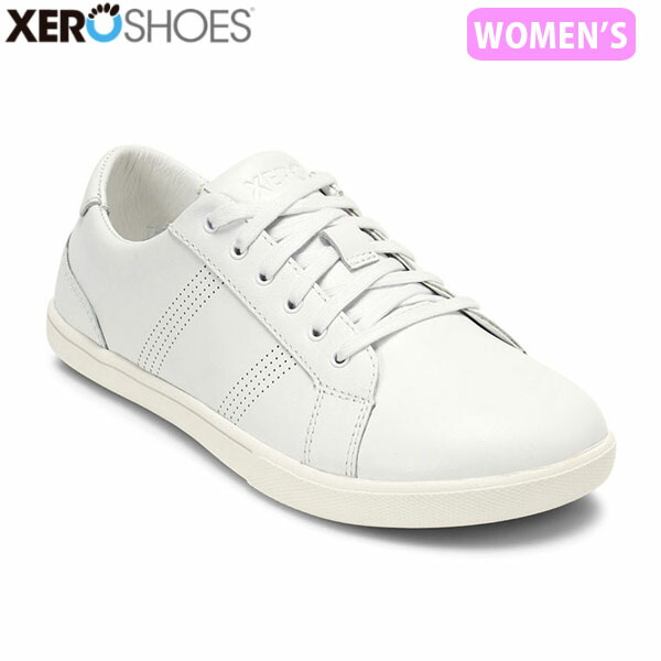 ゼロシューズ XEROSHOES レディース シューズ スニーカー W ディロンレザー ホワイト レザースニーカー DLLW-WHTE XERDLLWWHTE