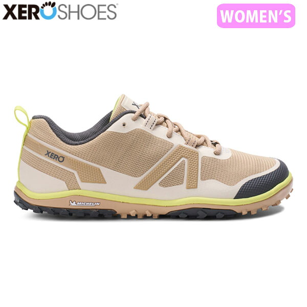 ゼロシューズ XEROSHOES レディース スニーカー スクランブラー ロー EV Irish Cream / Sunny Lime アイリッシュクリーム/サニーライム ランニング アウトドア XERSLVWICSM|ギーク