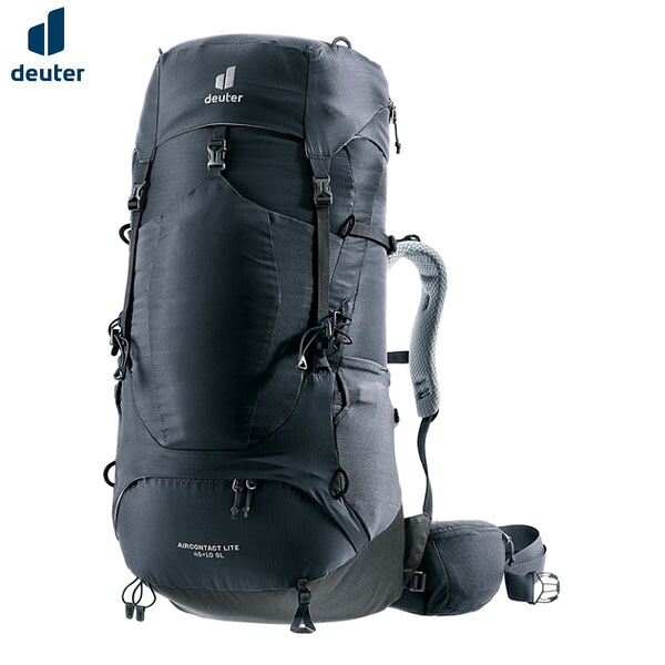 ドイター deuter リュック バックパック エアコンタクトライト40＋10 ブラック×グラファイト 登山 トレッキング DEU33401237403