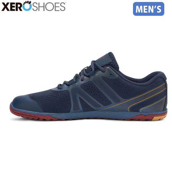 ゼロシューズ XEROSHOES メンズ スニーカー M's HFS2 エイチエフエス2 ヴィンテージインディゴ/レッドオーク ランニング トレーニング ベアフット HSM-VIRO XERHSMVIRO｜ギーク