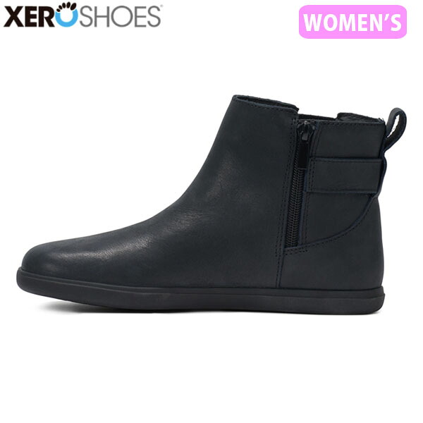 ゼロシューズ XEROSHOES レディース ショートブーツ W's タリ2 ブラック TATW-BLCK XERTATWBLCK