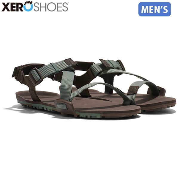 ゼロシューズ XEROSHOES メンズ サンダル M's Z-トレイルEV ダークフォレスト/ジャヴァブラウン アウトドア ハイキング ベアフット XERTTMDFJN