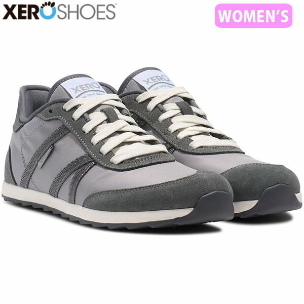 皆無シューズ XEROSHOES レディース スニーカー W\u0027s ウィン 合金/スチール写真薄墨色 レトロ 駈けっくら XERWYNWAYSG