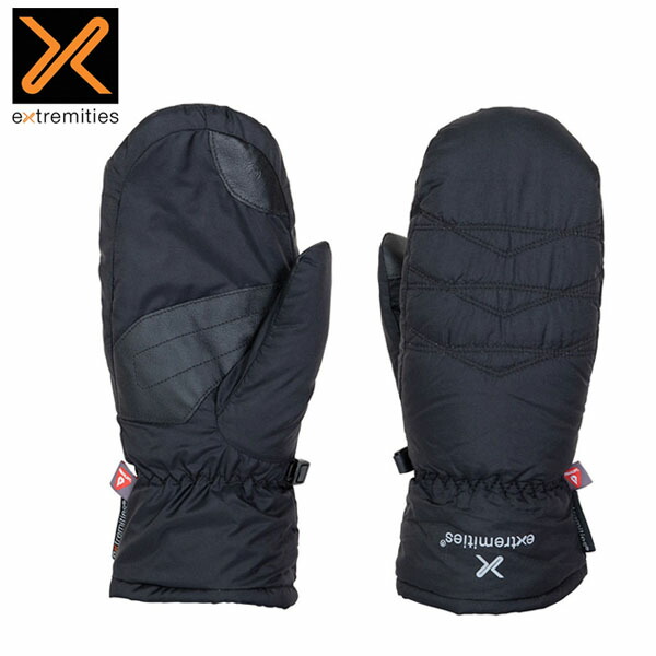 エクストリミティーズ extremities パラドックスウォータープルーフミット ブラック 22PDWM 手袋 防水透湿 タッチスクリーン 収納袋付き EXT22PDWMBK
