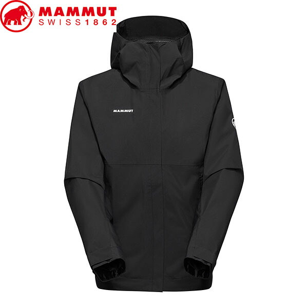 マムート MAMMUT 1010-32290 レディース 上衣 フーディー 厚地の外套 Treeline Light HS Hooded Jacket AF Women black 雨合羽性 軽さ パウダーコンパクト納める 防寒 MAM1010322900001