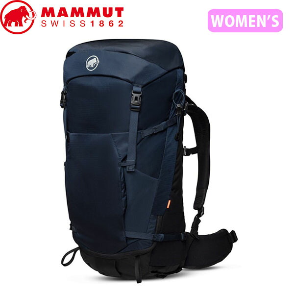マムート MAMMUT レディース リュック バックパック Lithium 40L Women marine-black ハイキング トレッキング アウトドア MAM2530007505975
