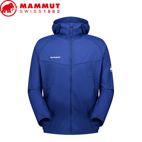 マムート MAMMUT 1012-00530 ウィンドブレーカー メンズ Convey WB Hooded Jacket AF Men tschiel アジアンフィット 軽量 撥水 ハイキング 野外フェス レジャー MAM10120053050665