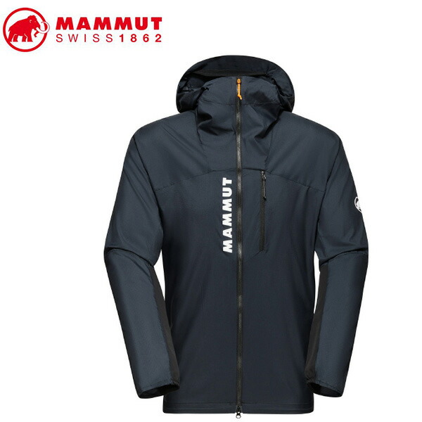 MAMMUT 1012-00700 Aenergy WB Hooded Jacket AF Men black Apparel マムート メンズ アウトドアジャケット ブラック MAM1012007000001
