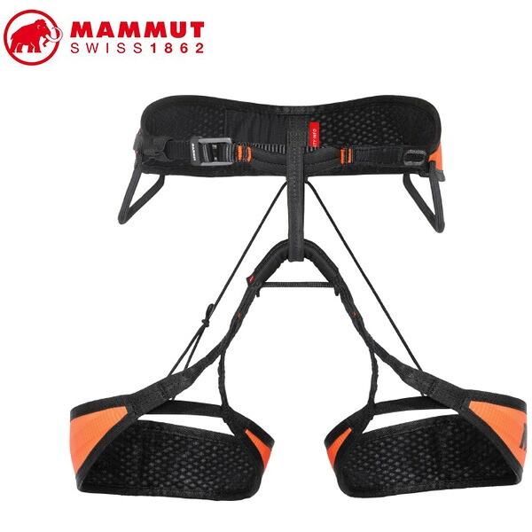 MAMMUT 2020-01150 Sender Light Harness vibrant orange Climbing Gear マムート ユニセックス ハーネス オレンジ MAM2020011502228