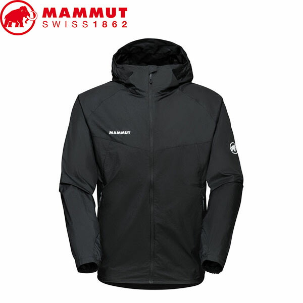 マムート MAMMUT メンズ ジャケット Convey WB Hooded Jacket AF Men アジアンフィット black アウトドア ハイキング MAM1012005300001