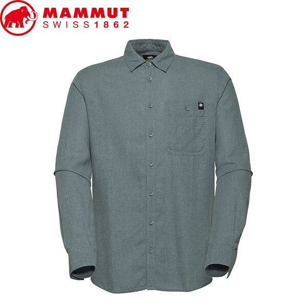 マムート MAMMUT メンズ 長袖シャツ Alvra Summer Longsleeve Shirt Men strata MAM10150157000789｜ギーク