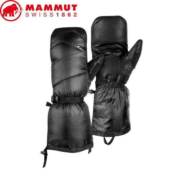 マムート MAMMUT ユニセックス 手袋 ミトン Arctic Mitten black MAM1190000610001