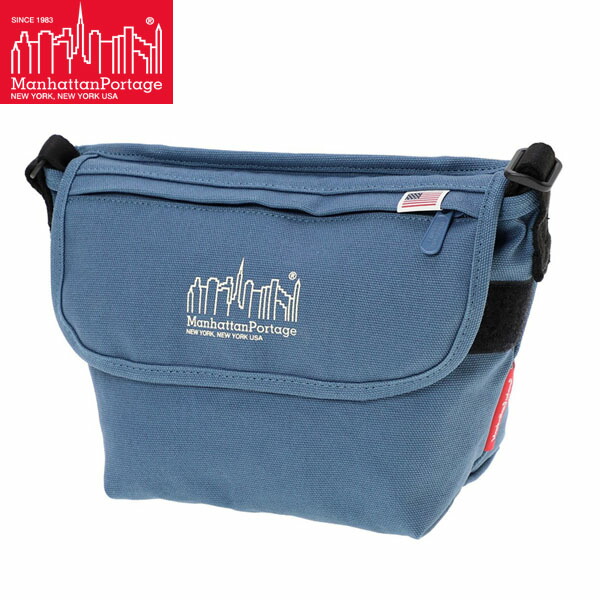 マンハッタンポーテージ メッセンジャーバッグ Manhattan Portage Casual Messenger Bag Canvas Blue キャンバス MP1603CNVSBLU