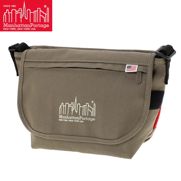 マンハッタンポーテージ メッセンジャーバッグ Manhattan Portage Casual Messenger Bag JR Canvas Brown キャンバス MP1605JRCNVSBRN